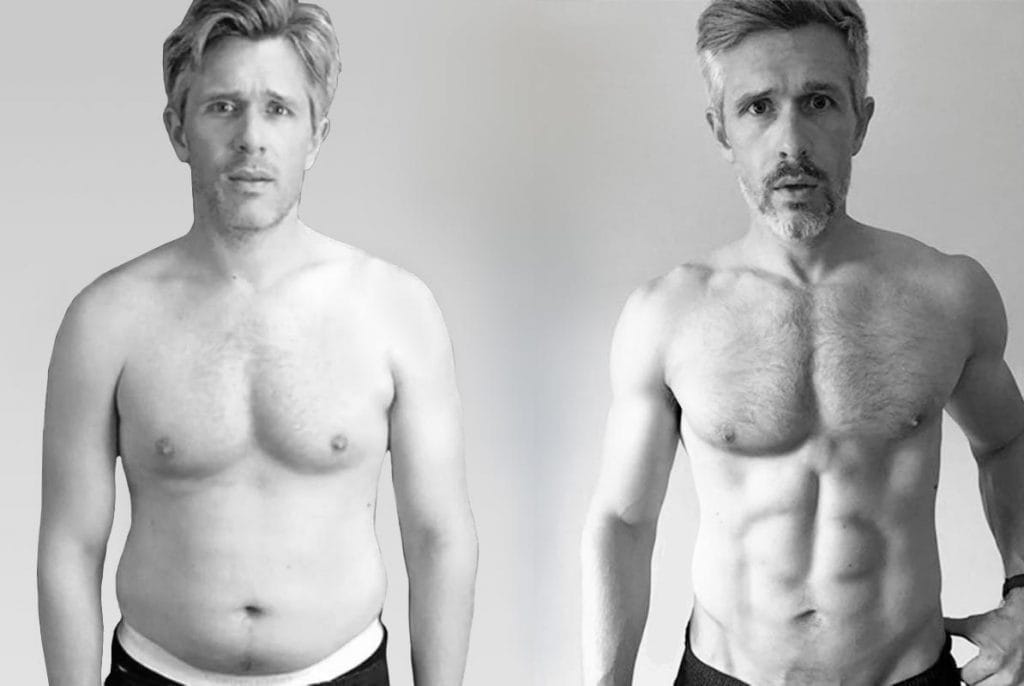 Nate Clark Before and After Fat Loss Progress Photos