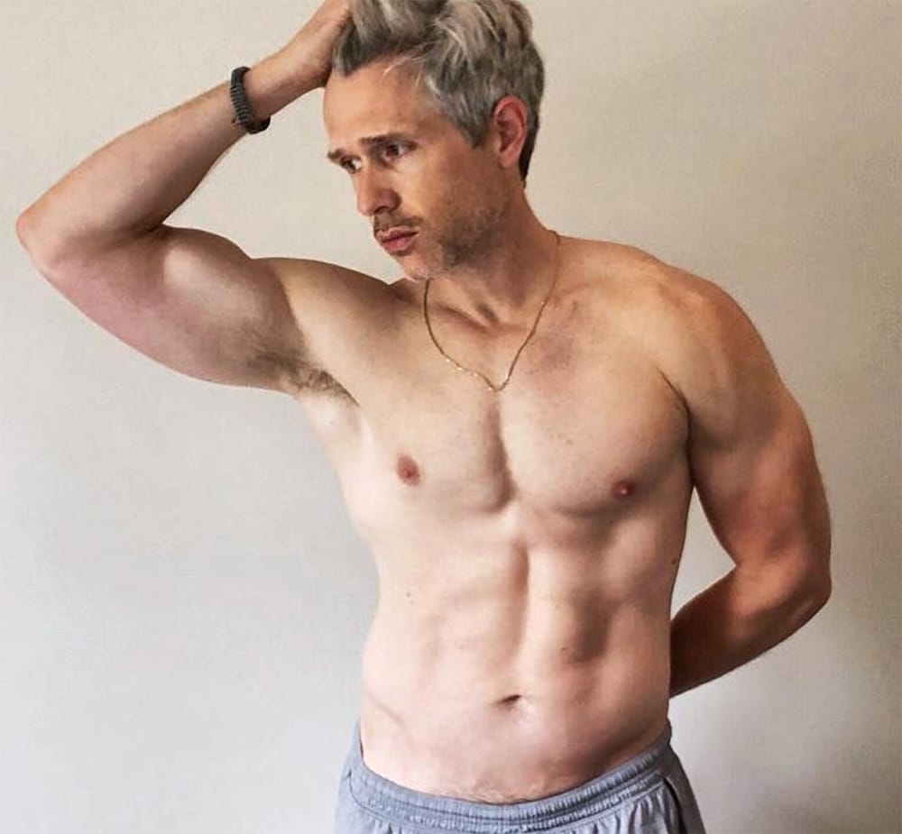 Nate Clark Shirtless After Dramatic Weight Loss